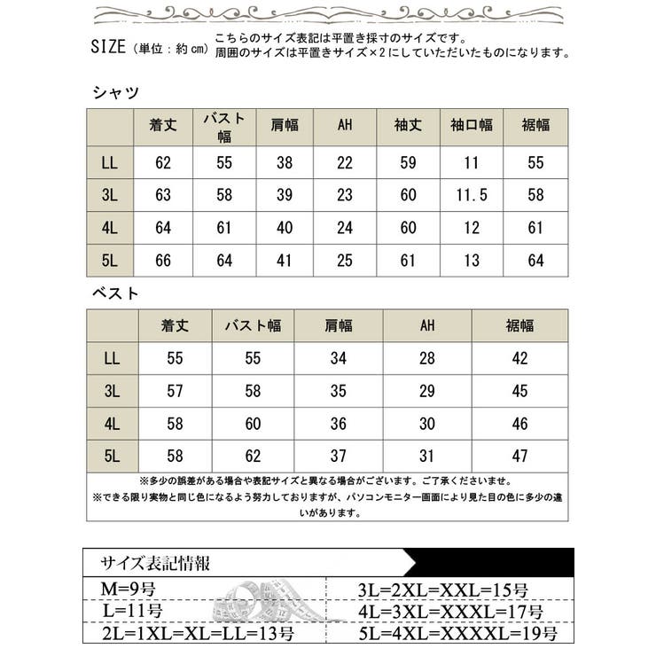 大きいサイズレディース トップス シャツ | GOLDJAPAN　大きいサイズ専門店 | 詳細画像17 