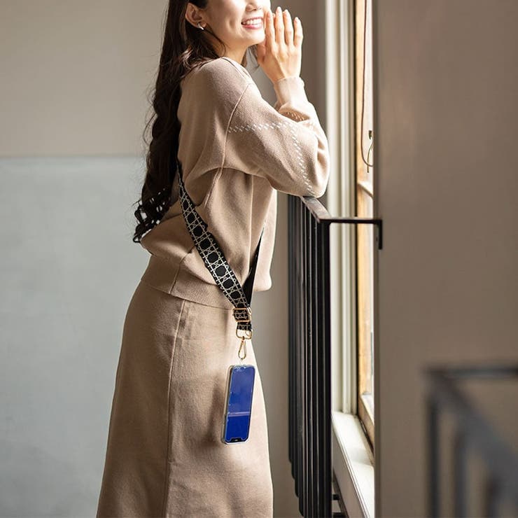 大きいサイズレディース スマホショルダー ショルダーバッグ | GOLDJAPAN　大きいサイズ専門店 | 詳細画像8 