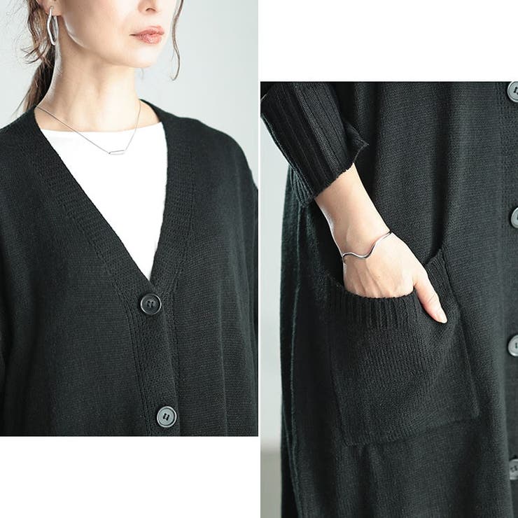 大きいサイズレディース トップス カーディガン | GOLDJAPAN　大きいサイズ専門店 | 詳細画像6 