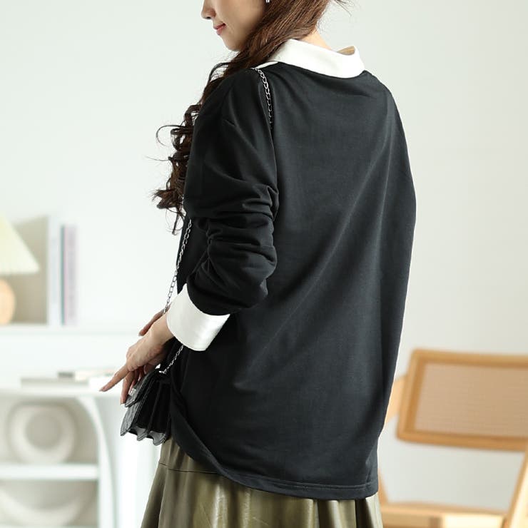 ✳︎KRIZIA 黒 トップス レディース サイズ44【日本のサイズはL