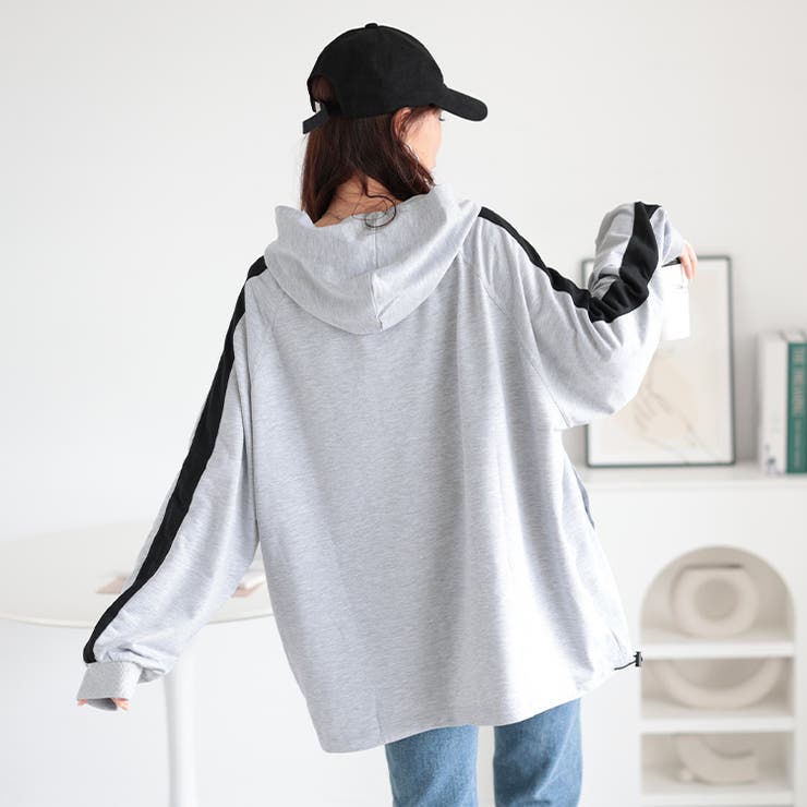 大きいサイズレディース トップス パーカー | GOLDJAPAN　大きいサイズ専門店 | 詳細画像10 