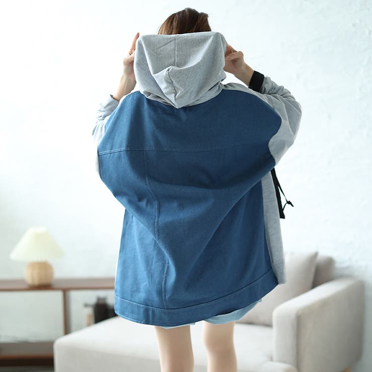 大きいサイズレディース トップス パーカー | GOLDJAPAN　大きいサイズ専門店 | 詳細画像13 