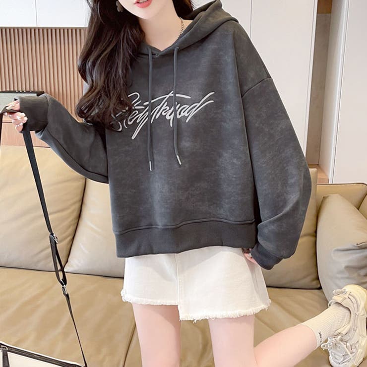 大きいサイズレディース トップス パーカー | GOLDJAPAN　大きいサイズ専門店 | 詳細画像8 