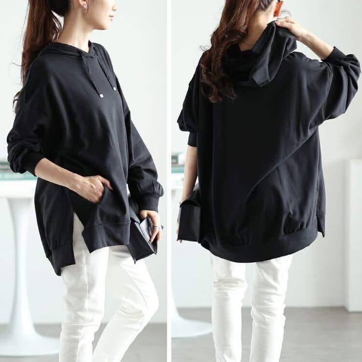 大きいサイズレディース トップス パーカー | GOLDJAPAN　大きいサイズ専門店 | 詳細画像7 