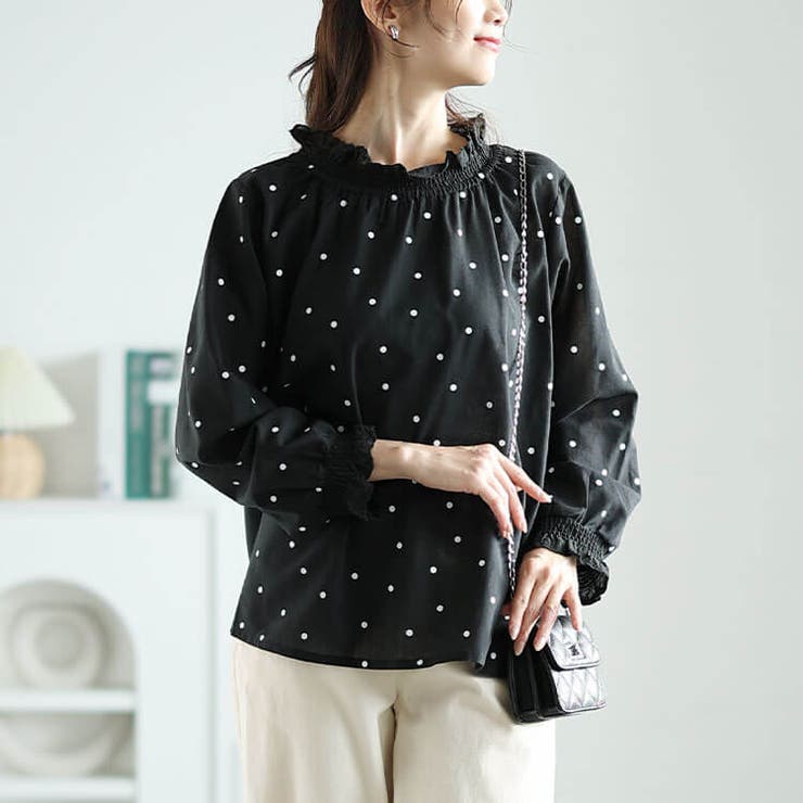 大きいサイズレディース トップス ブラウス | GOLDJAPAN　大きいサイズ専門店 | 詳細画像11 