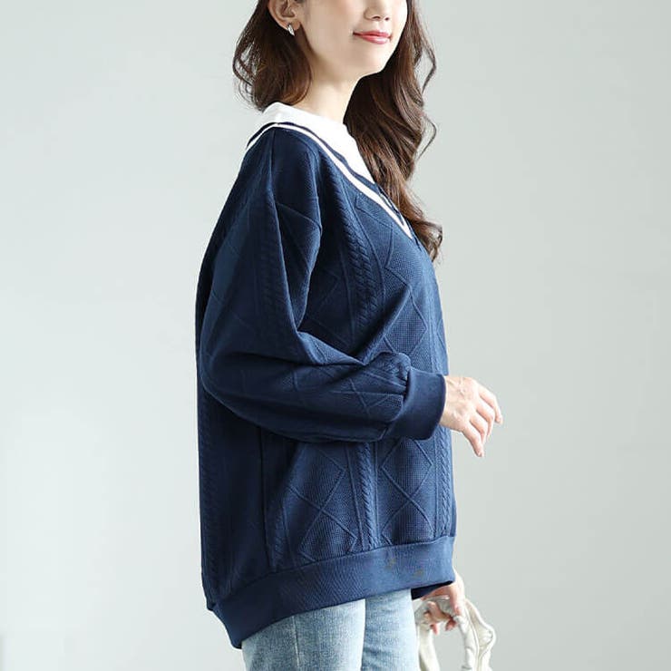 大きいサイズレディース トップス カットソー | GOLDJAPAN　大きいサイズ専門店 | 詳細画像8 