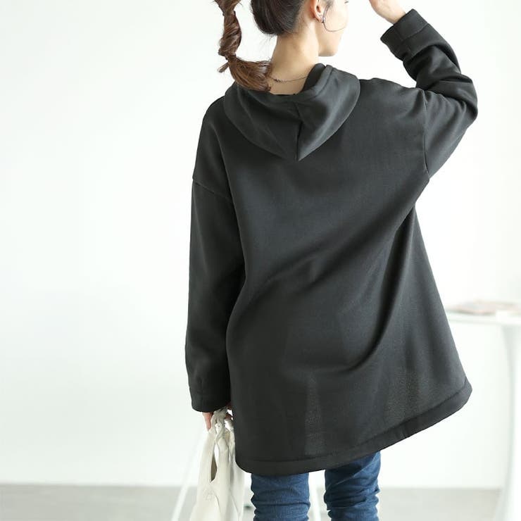 大きいサイズレディース トップス パーカー | GOLDJAPAN　大きいサイズ専門店 | 詳細画像9 