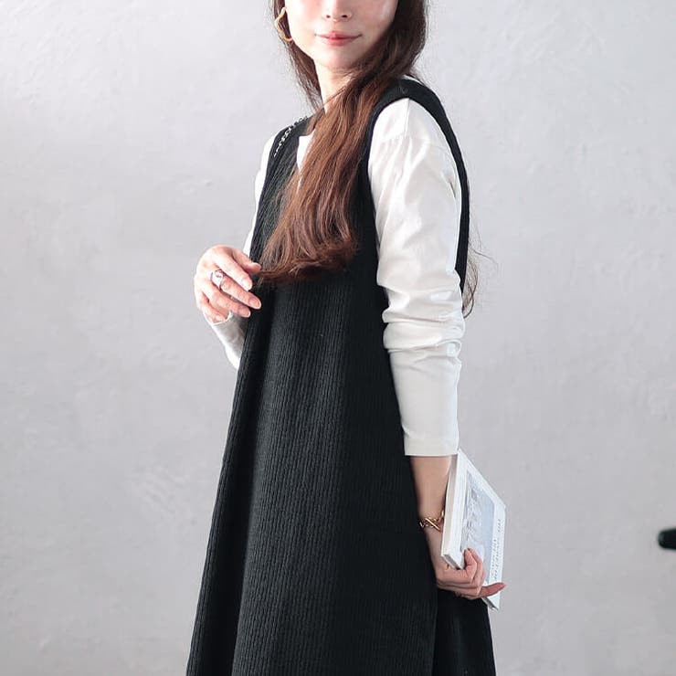 大きいサイズレディース ワンピース ジャンパースカート | GOLDJAPAN　大きいサイズ専門店 | 詳細画像12 