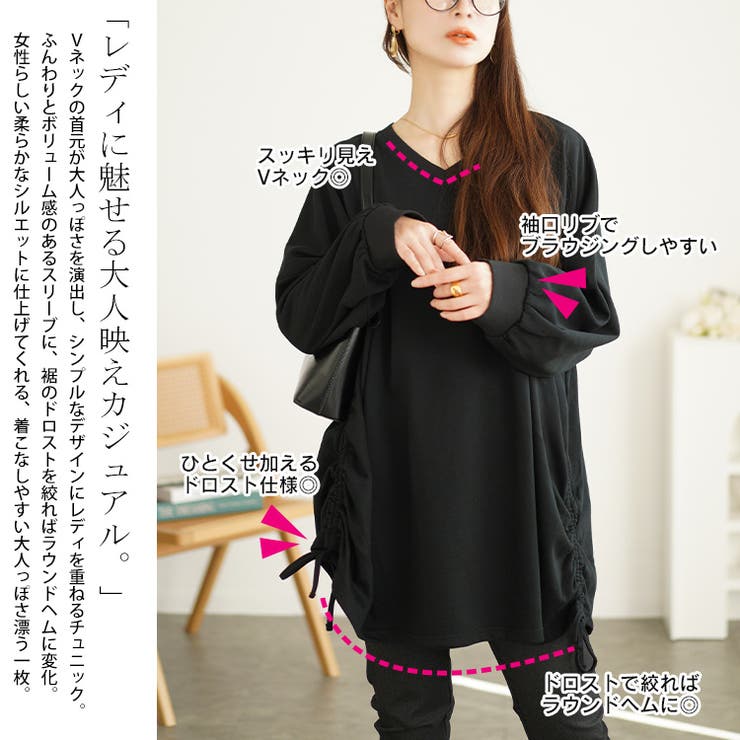 大きいサイズレディース トップス トレーナー[品番：GJ000021521