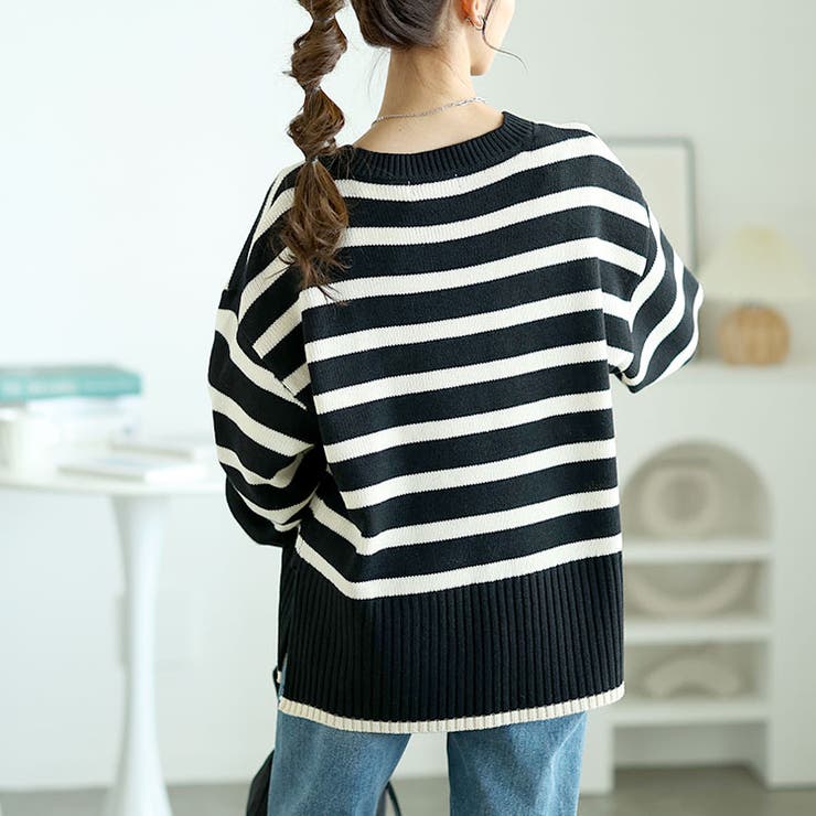 大きいサイズレディース トップス ニット[品番：GJ000021529