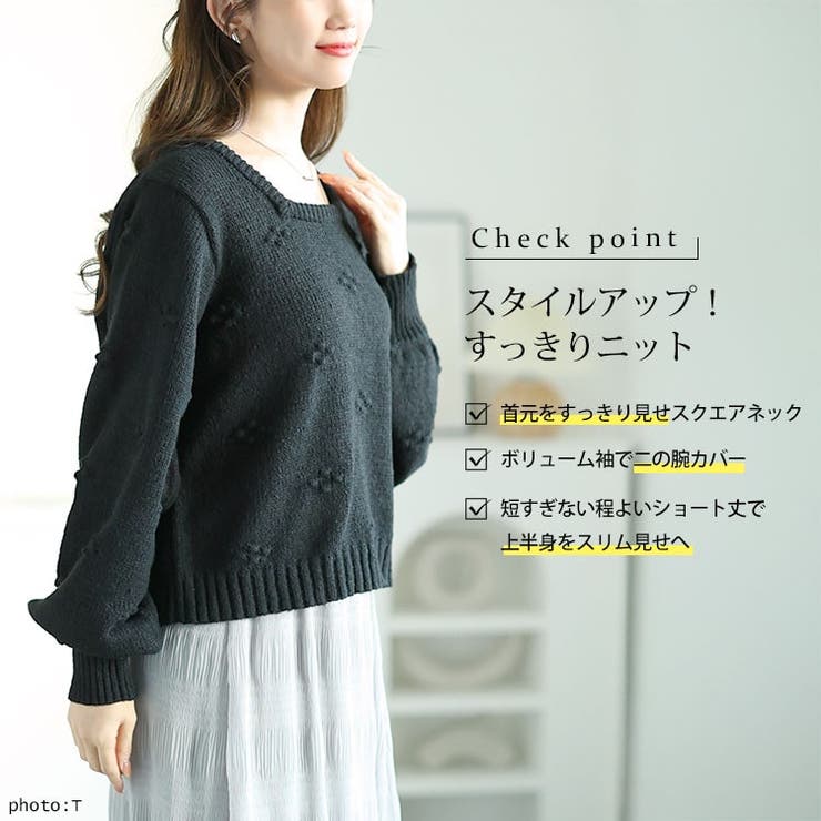 大きいサイズレディース トップス ニット