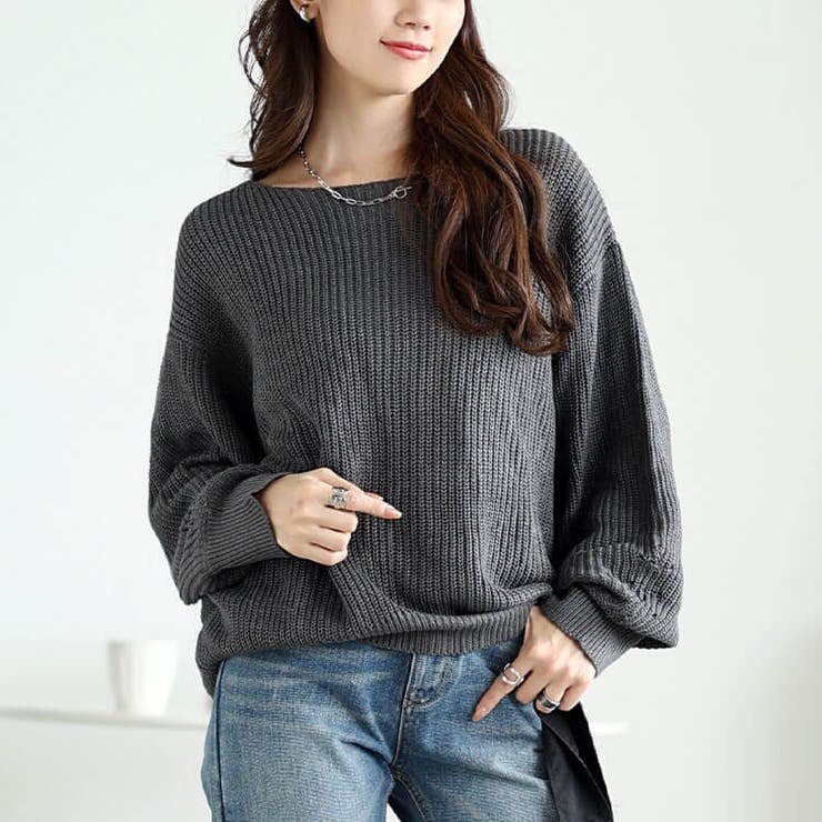 大きいサイズレディース トップス ニット | GOLDJAPAN　大きいサイズ専門店 | 詳細画像7 