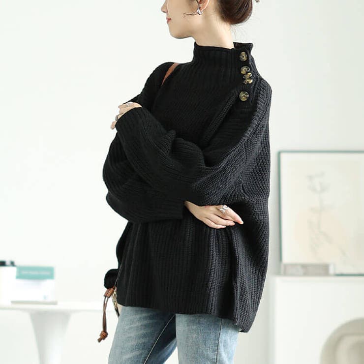 大きいサイズレディース トップス ニット | GOLDJAPAN　大きいサイズ専門店 | 詳細画像8 