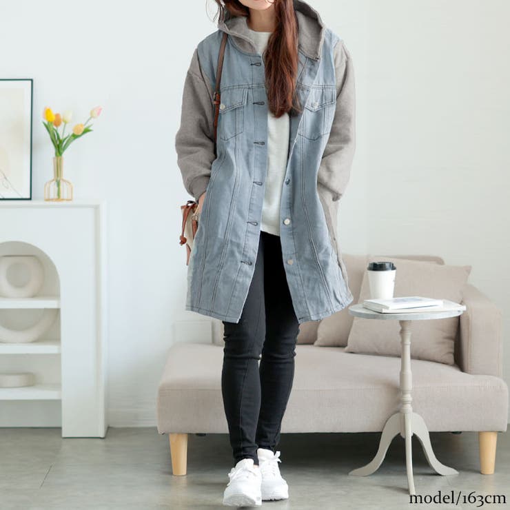 大きいサイズレディース アウター パーカー | GOLDJAPAN　大きいサイズ専門店 | 詳細画像8 