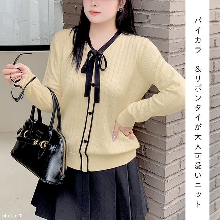 大きいサイズレディース トップス ニット | GOLDJAPAN　大きいサイズ専門店 | 詳細画像2 
