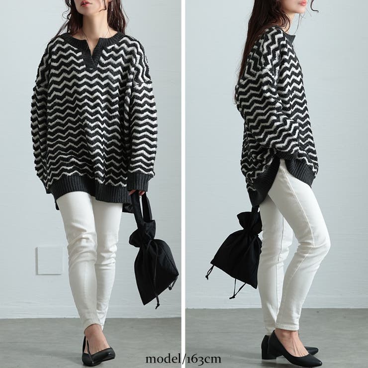 大きいサイズレディース トップス ニット | GOLDJAPAN　大きいサイズ専門店 | 詳細画像10 