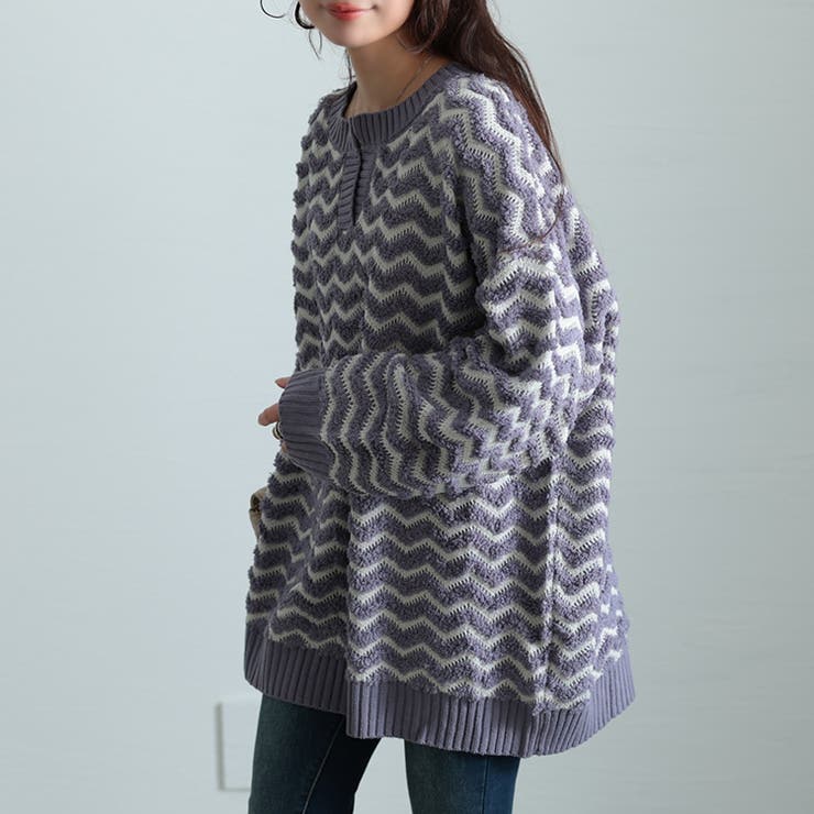 大きいサイズレディース トップス ニット | GOLDJAPAN　大きいサイズ専門店 | 詳細画像12 