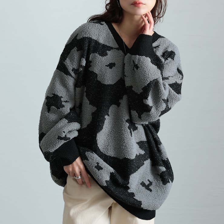 大きいサイズレディース トップス ニット | GOLDJAPAN　大きいサイズ専門店 | 詳細画像7 