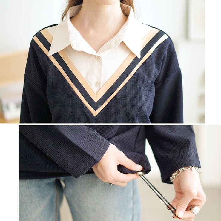 大きいサイズレディース トップス シャツ | GOLDJAPAN　大きいサイズ専門店 | 詳細画像6 