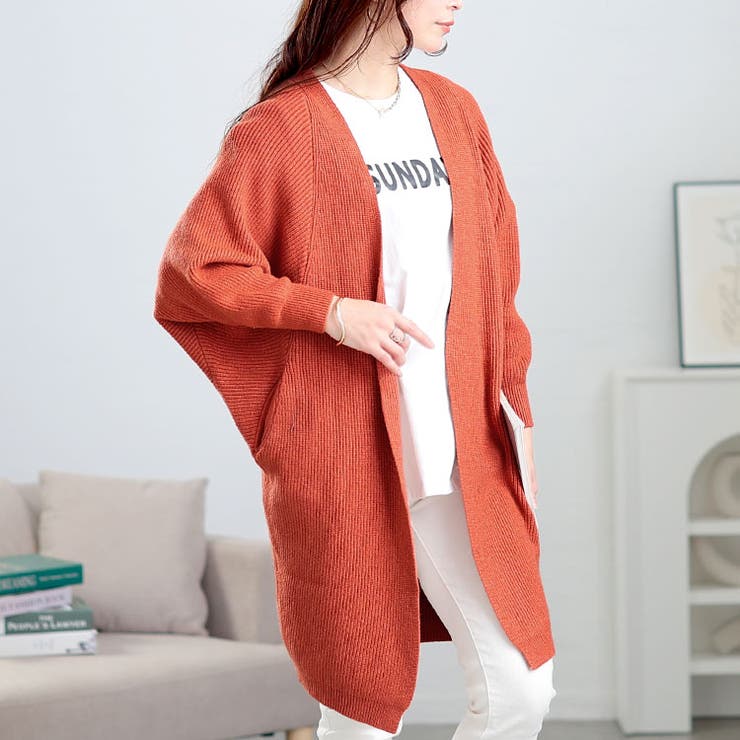 大きいサイズレディース アウター カーディガン | GOLDJAPAN　大きいサイズ専門店 | 詳細画像13 