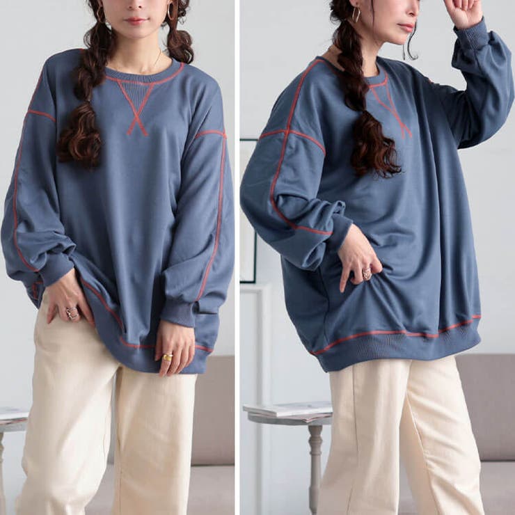 大きいサイズレディース トップス トレーナー | GOLDJAPAN　大きいサイズ専門店 | 詳細画像10 