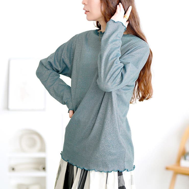 大きいサイズレディース トップス カットソー | GOLDJAPAN　大きいサイズ専門店 | 詳細画像12 