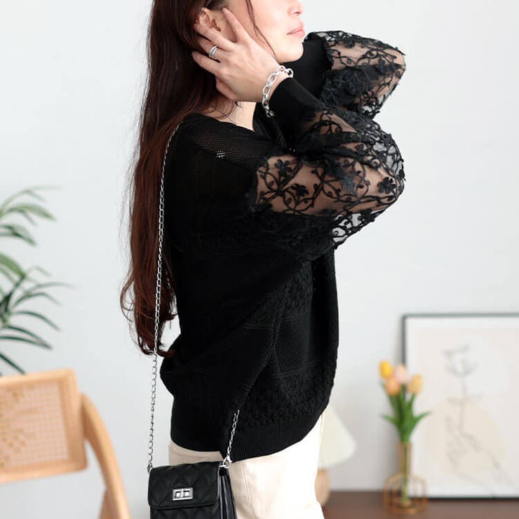 大きいサイズレディース トップス ニット | GOLDJAPAN　大きいサイズ専門店 | 詳細画像10 