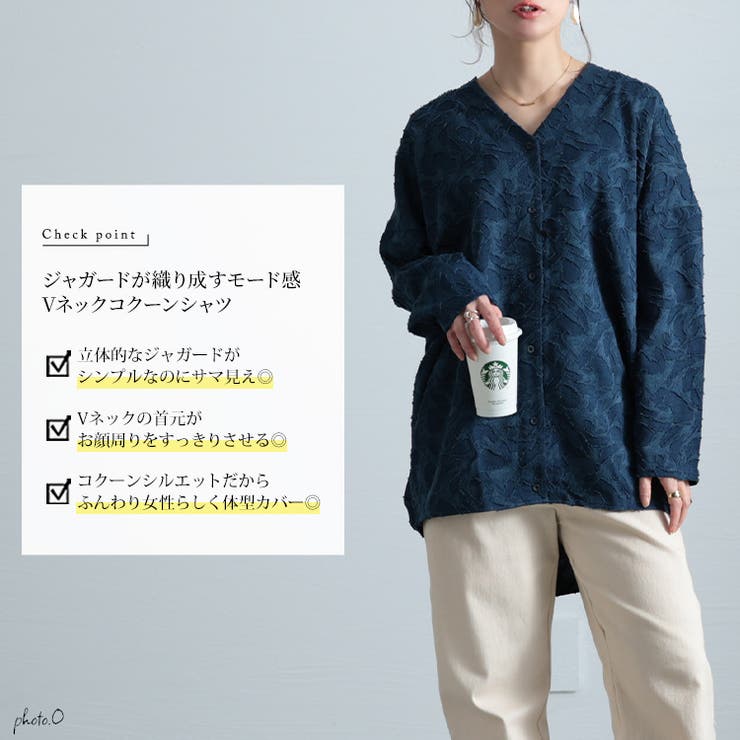 大きいサイズレディース トップス ブラウス | GOLDJAPAN　大きいサイズ専門店 | 詳細画像2 