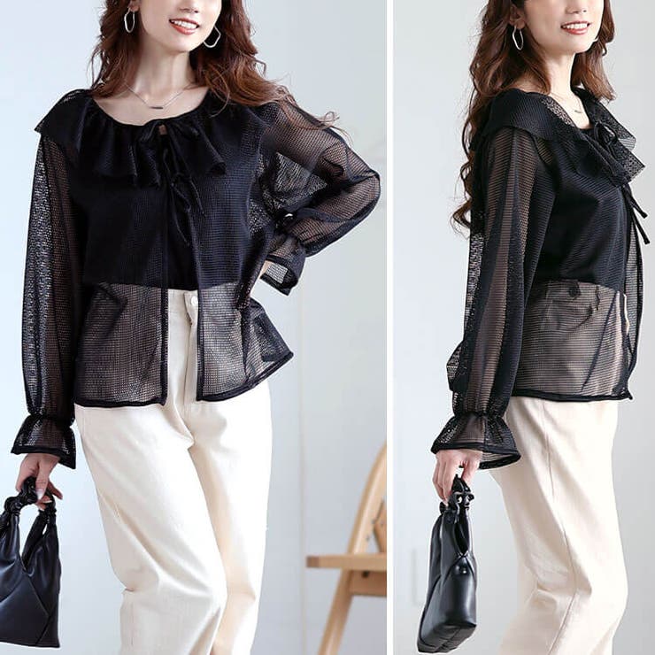 大きいサイズレディース トップス カーディガン | GOLDJAPAN　大きいサイズ専門店 | 詳細画像7 