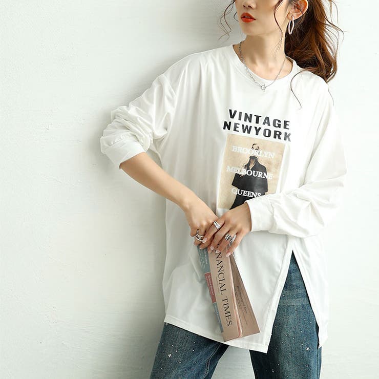 大きいサイズレディース トップス カットソー | GOLDJAPAN　大きいサイズ専門店 | 詳細画像8 