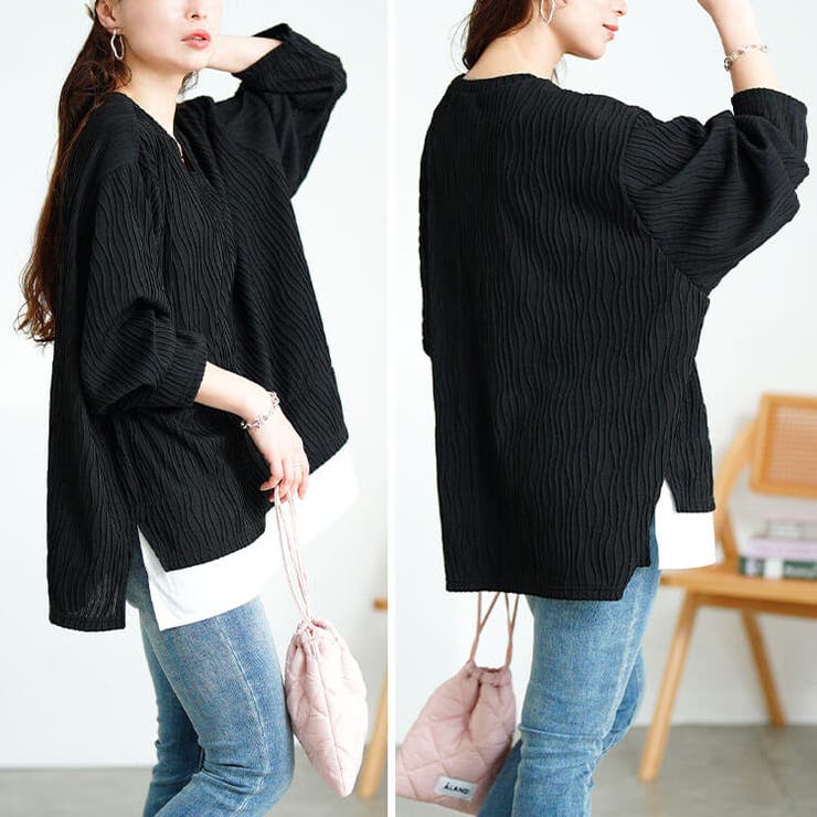 大きいサイズレディース トップス カットソー | GOLDJAPAN　大きいサイズ専門店 | 詳細画像7 