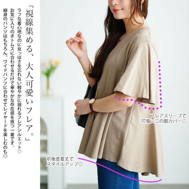 大きいサイズ レディース トップス | GOLDJAPAN　大きいサイズ専門店 | 詳細画像4 