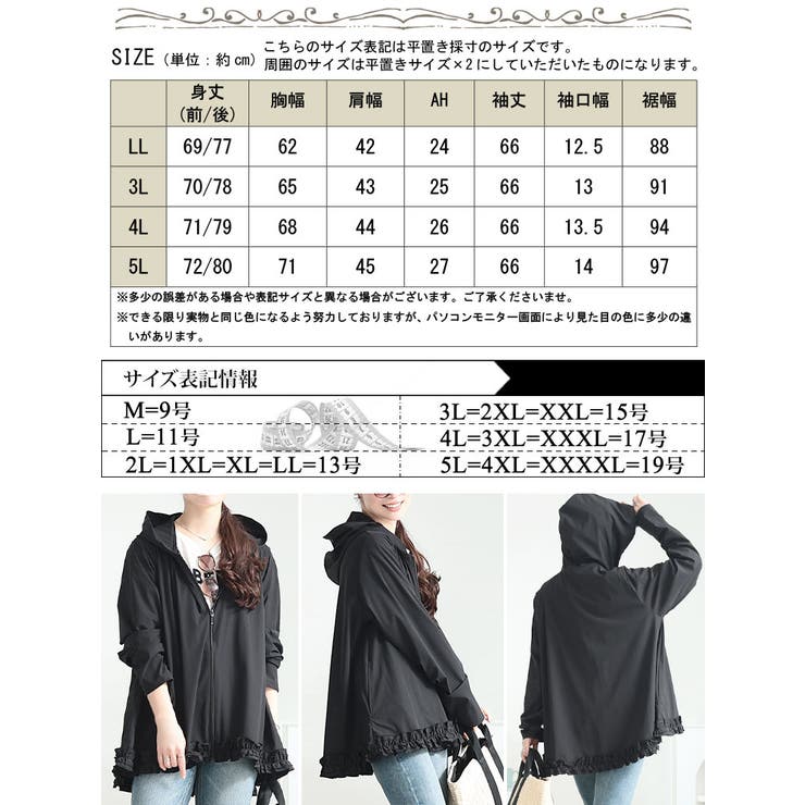UVカット＆耐塩素裾フリルラッシュガード