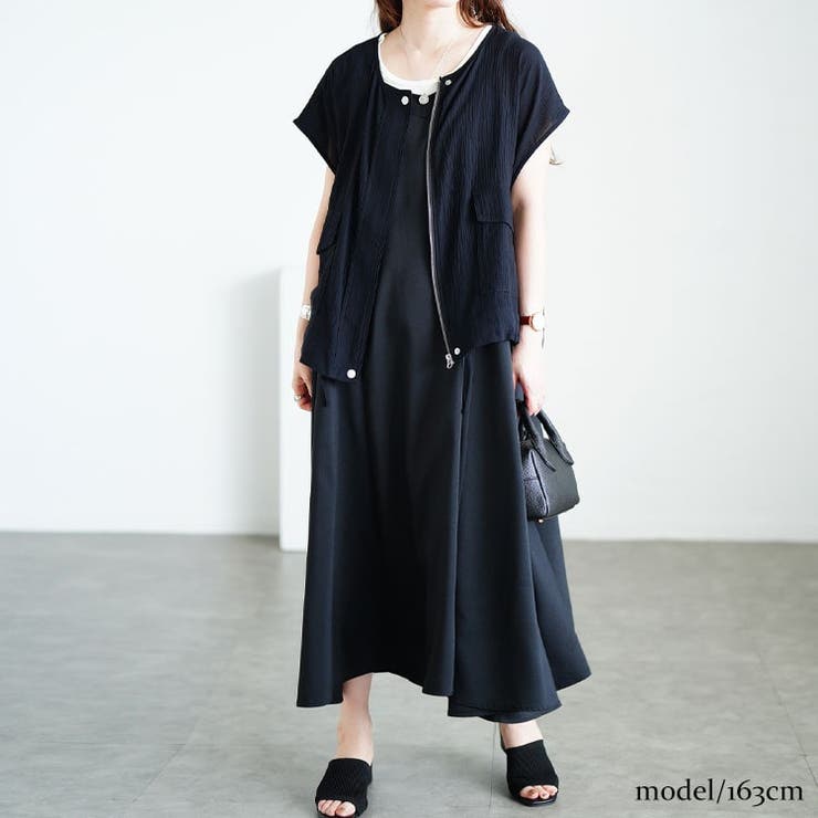 大きいサイズ レディース ベスト | GOLDJAPAN　大きいサイズ専門店 | 詳細画像7 