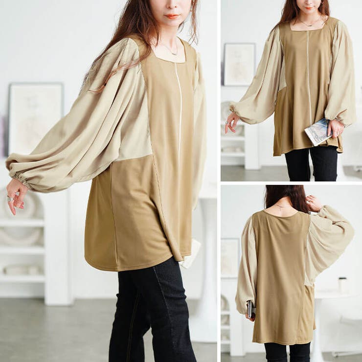 大きいサイズ レディース チュニック | GOLDJAPAN　大きいサイズ専門店 | 詳細画像7 