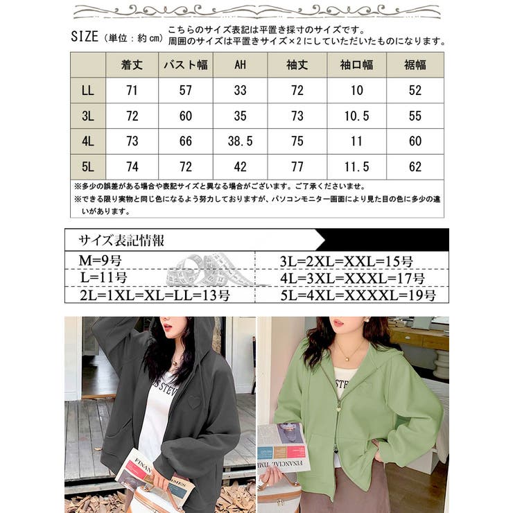 大きいサイズ レディース アウター | GOLDJAPAN　大きいサイズ専門店 | 詳細画像18 