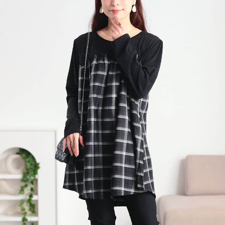 大きいサイズ レディース チュニック | GOLDJAPAN　大きいサイズ専門店 | 詳細画像7 