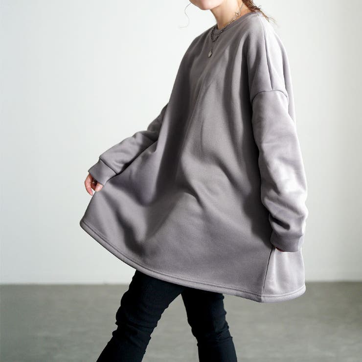 大きいサイズレディース チュニック 裏起毛フレアチュニック | GOLDJAPAN　大きいサイズ専門店 | 詳細画像10 