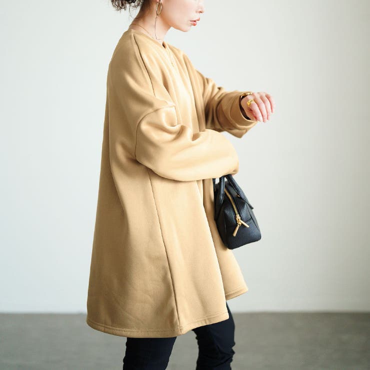 大きいサイズレディース チュニック 裏起毛フレアチュニック | GOLDJAPAN　大きいサイズ専門店 | 詳細画像13 