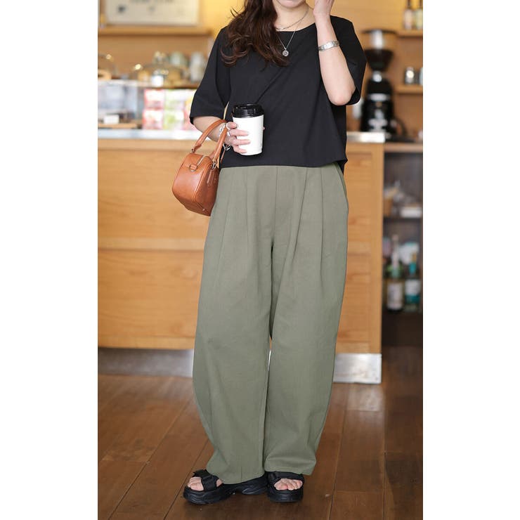 大きいサイズ レディース パンツ | GOLDJAPAN　大きいサイズ専門店 | 詳細画像8 