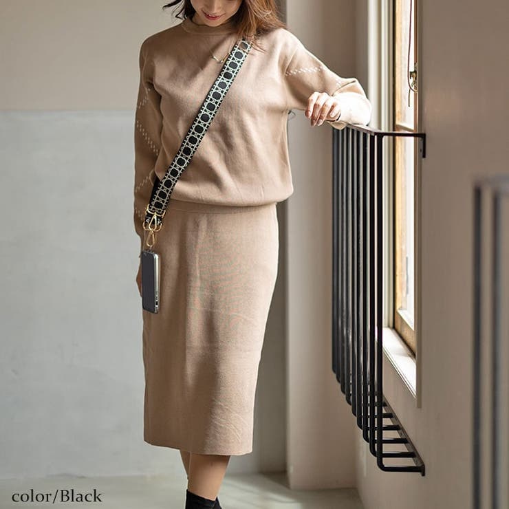 ブラック | 大きいサイズレディース スマホショルダー ショルダーバッグ | GOLDJAPAN　大きいサイズ専門店