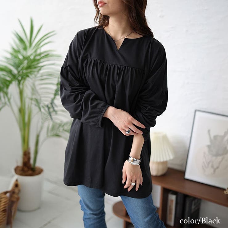 ブラック | 大きいサイズ レディース トップス | GOLDJAPAN　大きいサイズ専門店