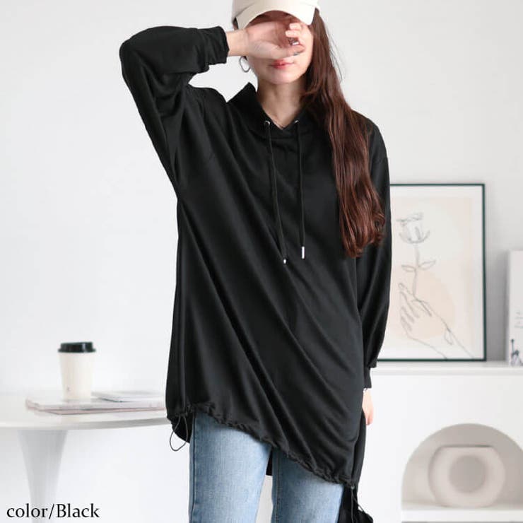 ブラック | 大きいサイズレディース トップス カットソー | GOLDJAPAN　大きいサイズ専門店