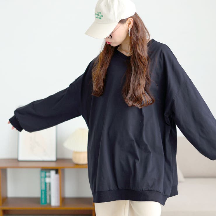 ネイビー | 大きいサイズ レディース チュニック | GOLDJAPAN　大きいサイズ専門店