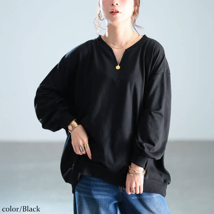 ブラック | 大きいサイズ レディース トップス | GOLDJAPAN　大きいサイズ専門店