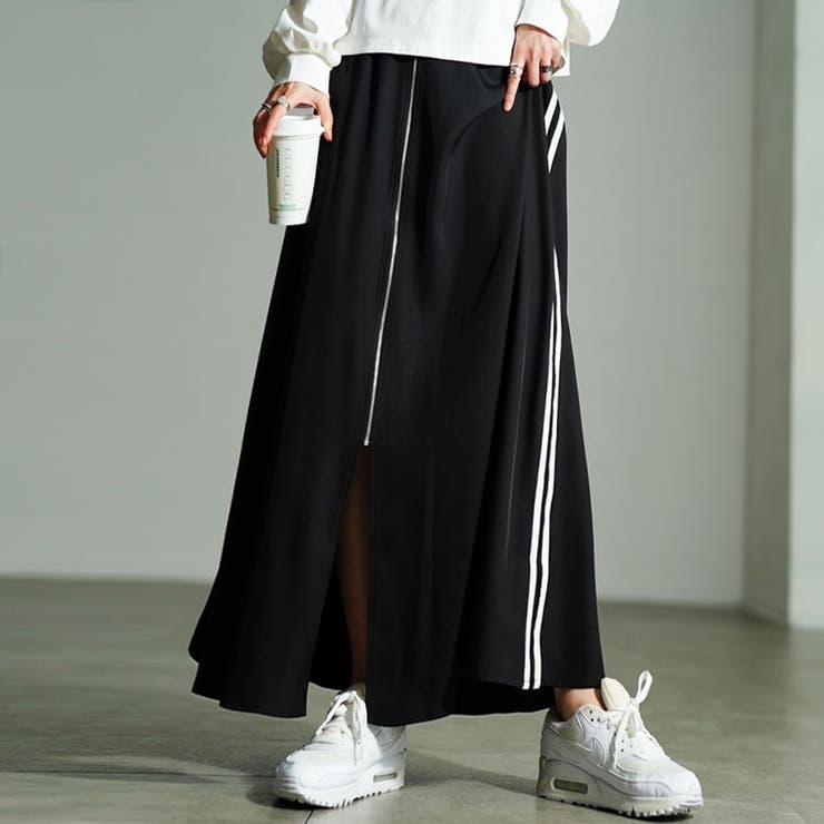 ブラック | 大きいサイズ レディース スカート | GOLDJAPAN　大きいサイズ専門店