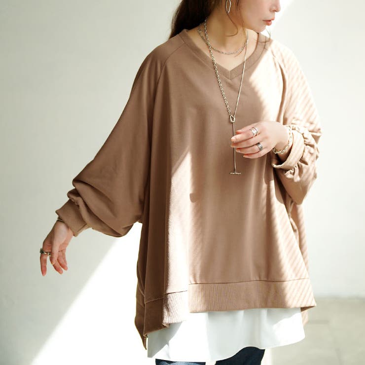 モカ | 大きいサイズ レディース チュニック | GOLDJAPAN　大きいサイズ専門店