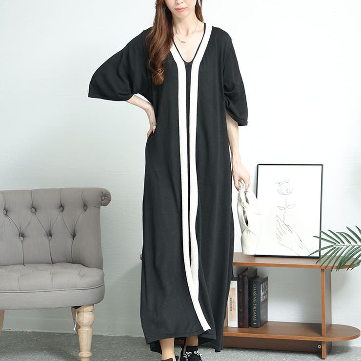 ブラック | 大きいサイズ レディース ワンピース | GOLDJAPAN 大きいサイズ専門店