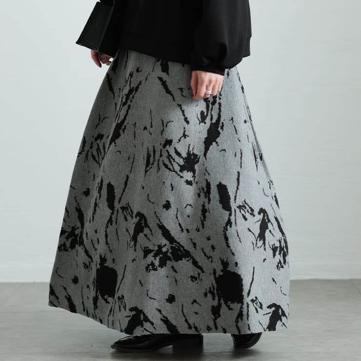 グレー | 大きいサイズレディース ボトムス スカート | GOLDJAPAN　大きいサイズ専門店