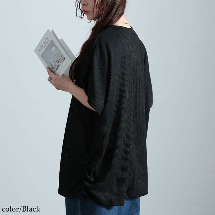 ブラック | 大きいサイズ レディース トップス | GOLDJAPAN　大きいサイズ専門店